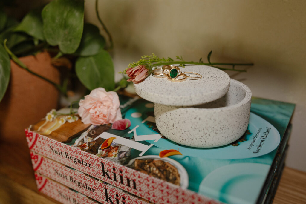 Intimate elopement reception details at Khâluna in Minneapolis